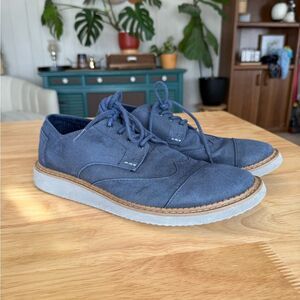 Toms Men's Navy Oxfords
